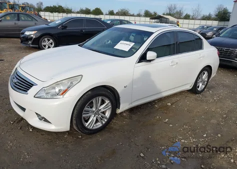 2015 Infiniti Q40 from USA, damaged, VIN JN1CV6AP1FM501321